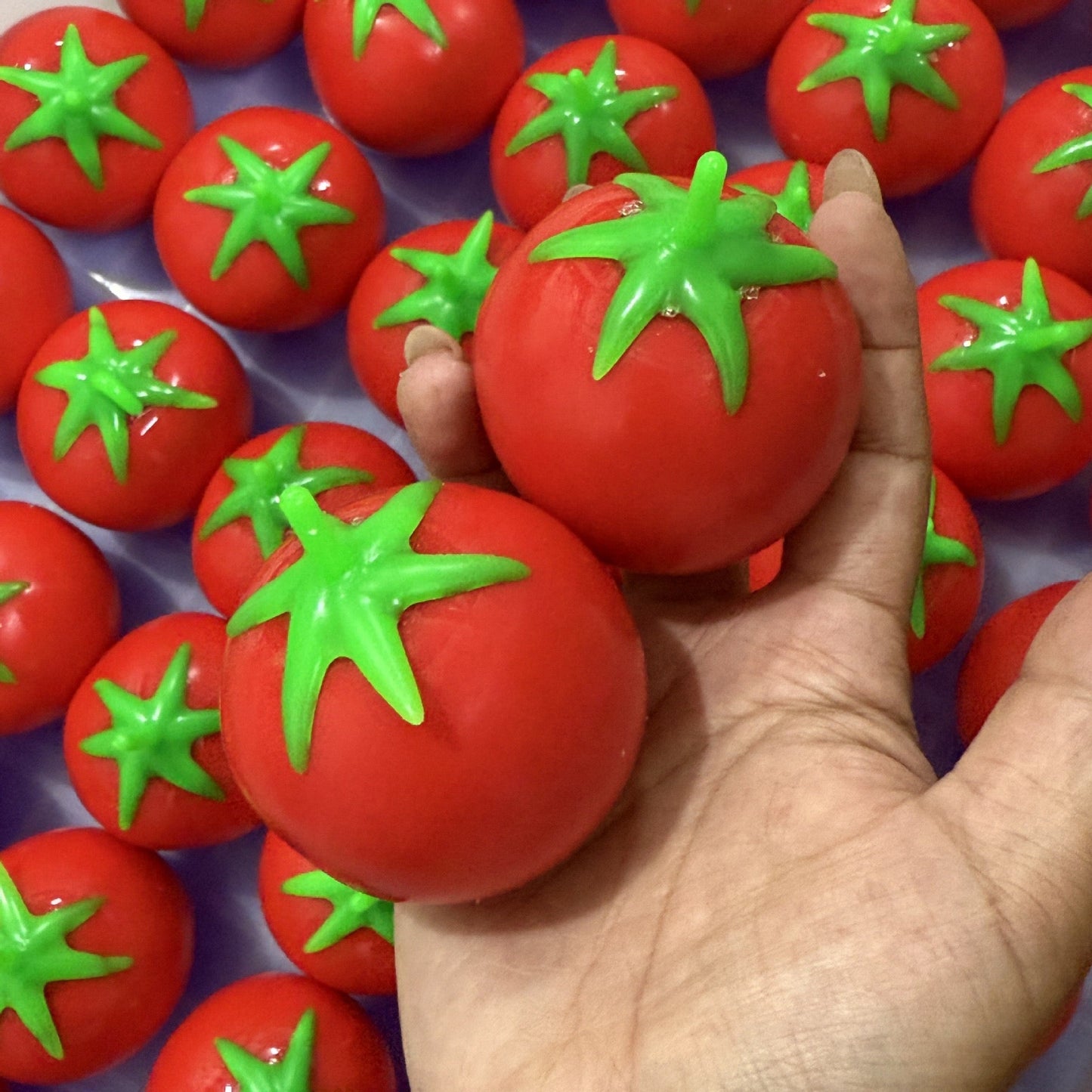 Crunchy Bead & Clay Base Stress Ball Squishy Stress Relief Decompression Toy
