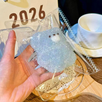 Crisp Satisfying Sound Bear Taba Squishy Toy