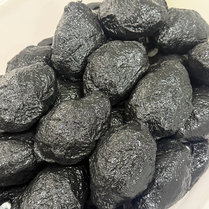 Crunchy Bad Kids Coal Stress Ball Squishy Bead & Clay Base Stress Relief Decompression Toy