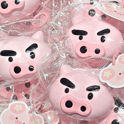 Pink Pig Taba Squishy Toy