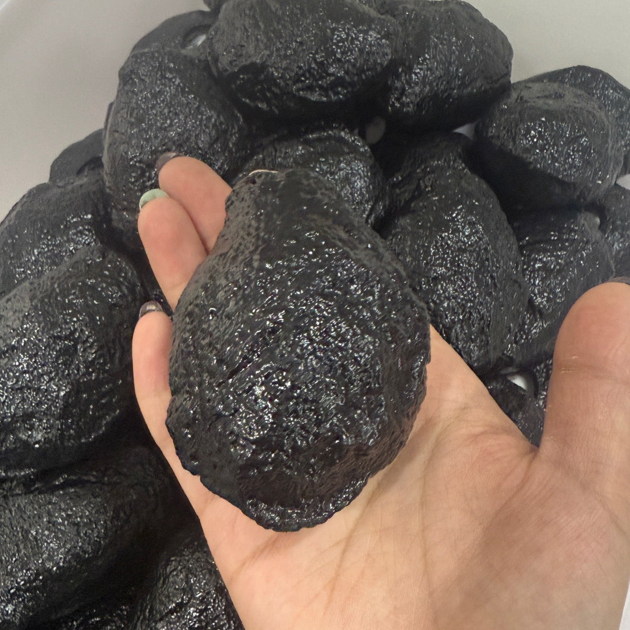 Crunchy Bad Kids Coal Stress Ball Squishy Bead & Clay Base Stress Relief Decompression Toy