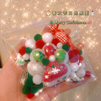 Handmade Silicone Christmas Cat's Paw Taba Squishy Toy