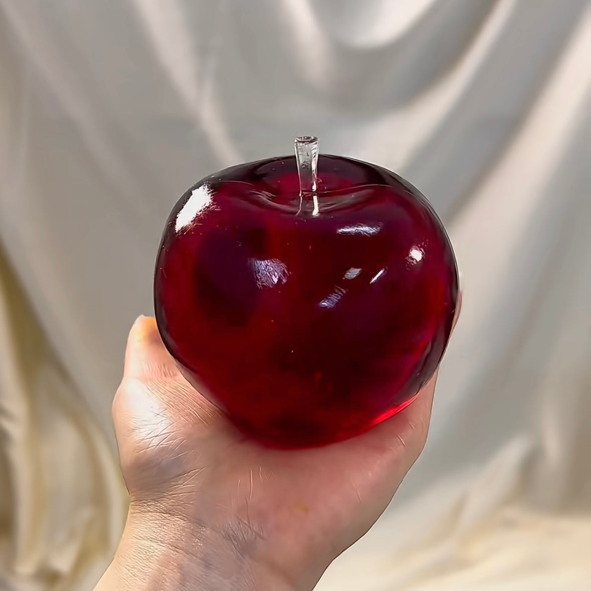 Apple Shape Vaseline Base Handmade Stress Balls
