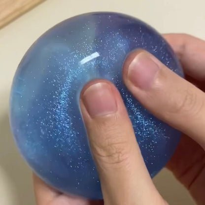 Transparent Handmade Silicone Stress Ball Taba Squishy Toy with Freebie