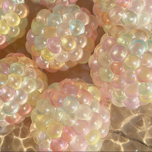 Color Shifting Beads Handmade Stress Balls