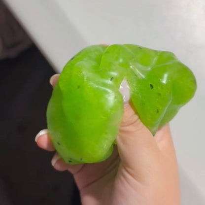 Kiwi Fruit Handmade Crisp Satisfying Sound Stress Ball