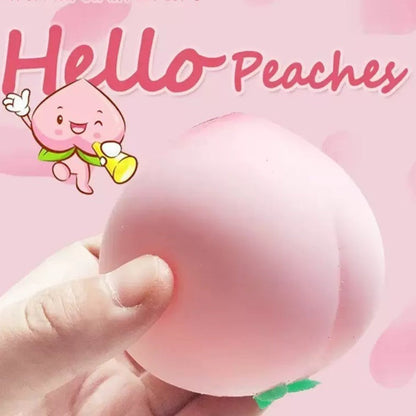 Slow Rising Squishy Peach Stress Relief Decompression Toy