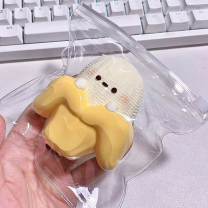 160g Banana Man Handmade Silicone Taba Squishy Toy