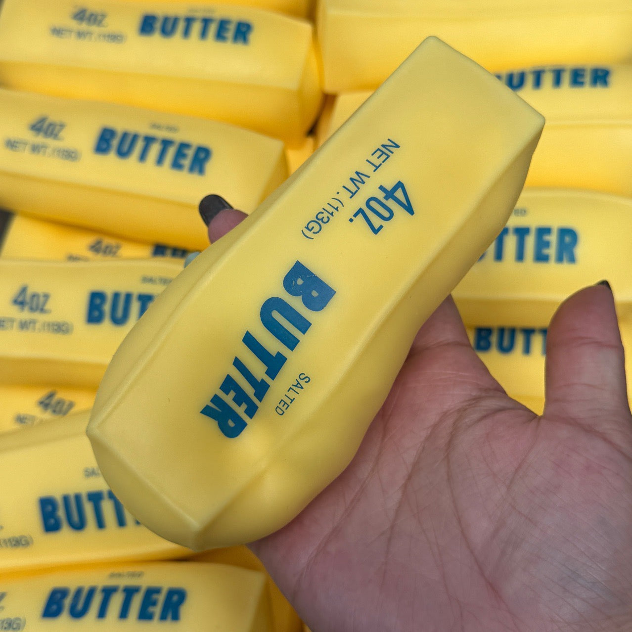 Crunchy Butter Stick Handmade Stress Ball Stress Relief Decompression Toy