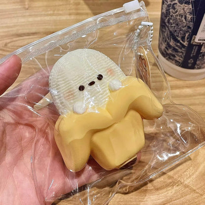 160g Banana Man Handmade Silicone Taba Squishy Toy