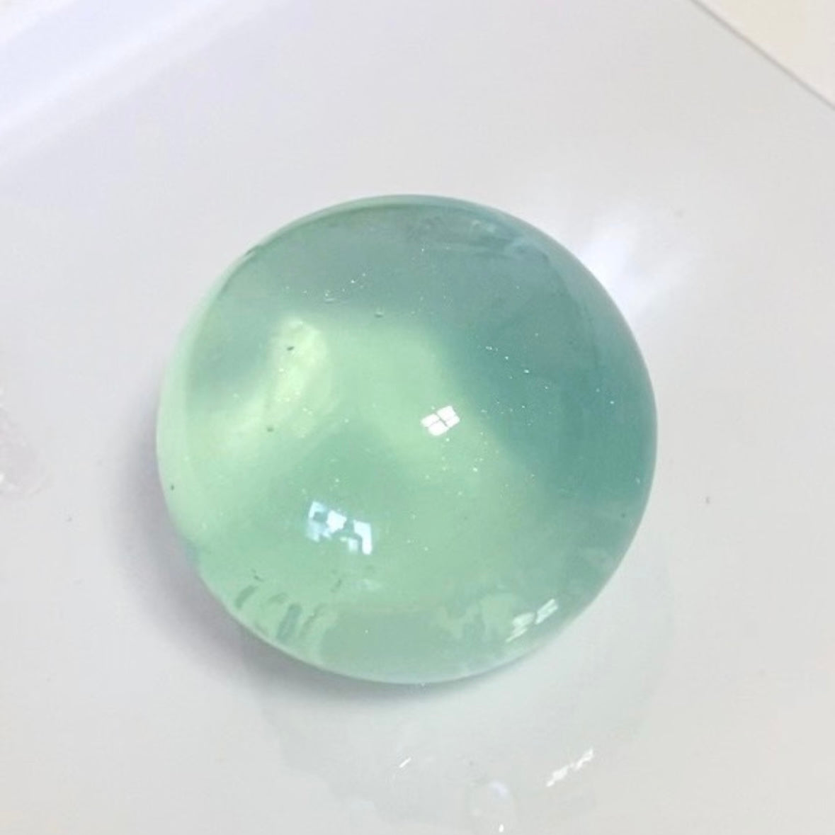 Transparent Handmade Silicone Stress Ball Taba Squishy Toy with Freebie