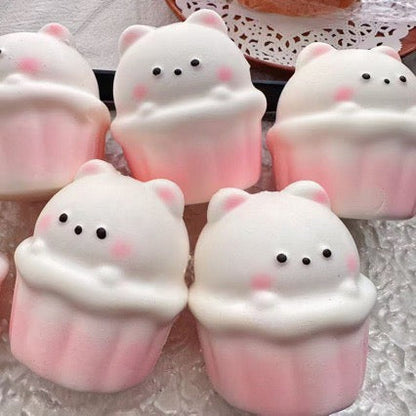Slow Rising Squishy Bear Ice Cream Stress Relief Decompression Toy