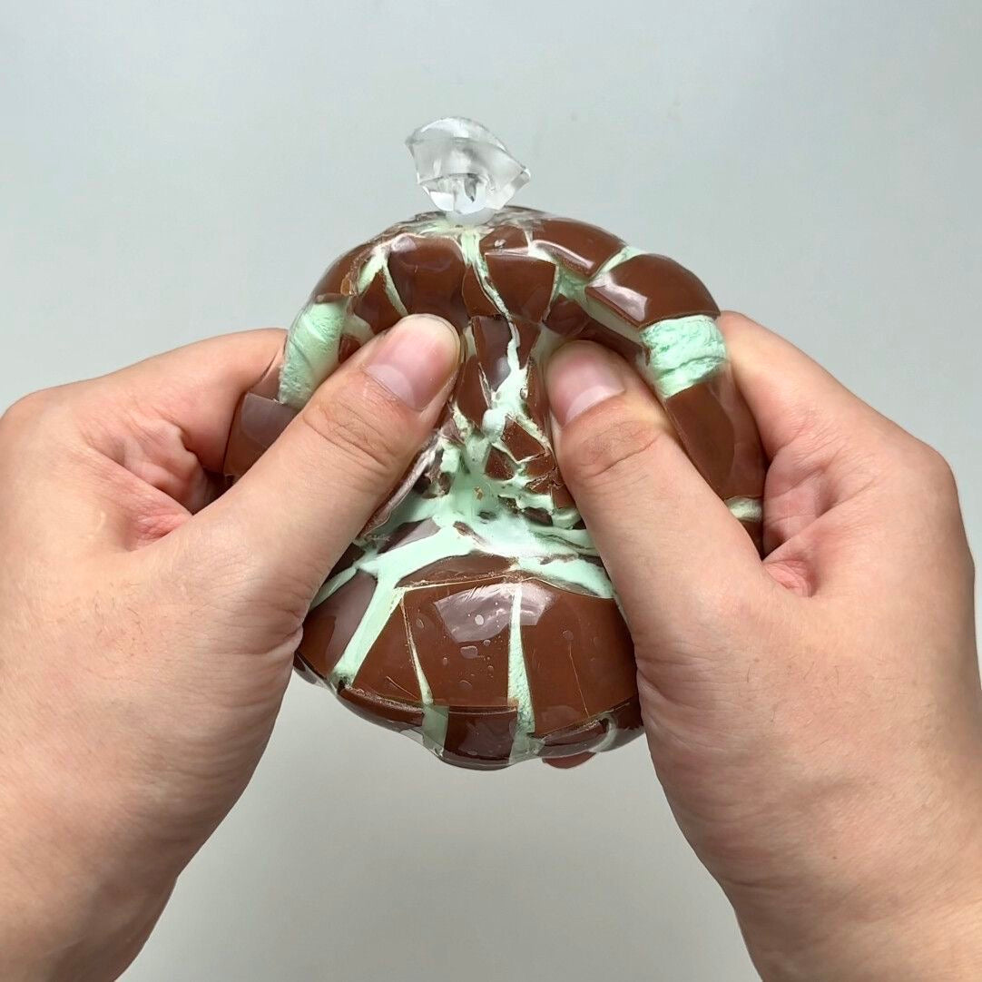 Chocolate Stress Ball Crispy Skin Squishy Stress Relief Decompression Toy