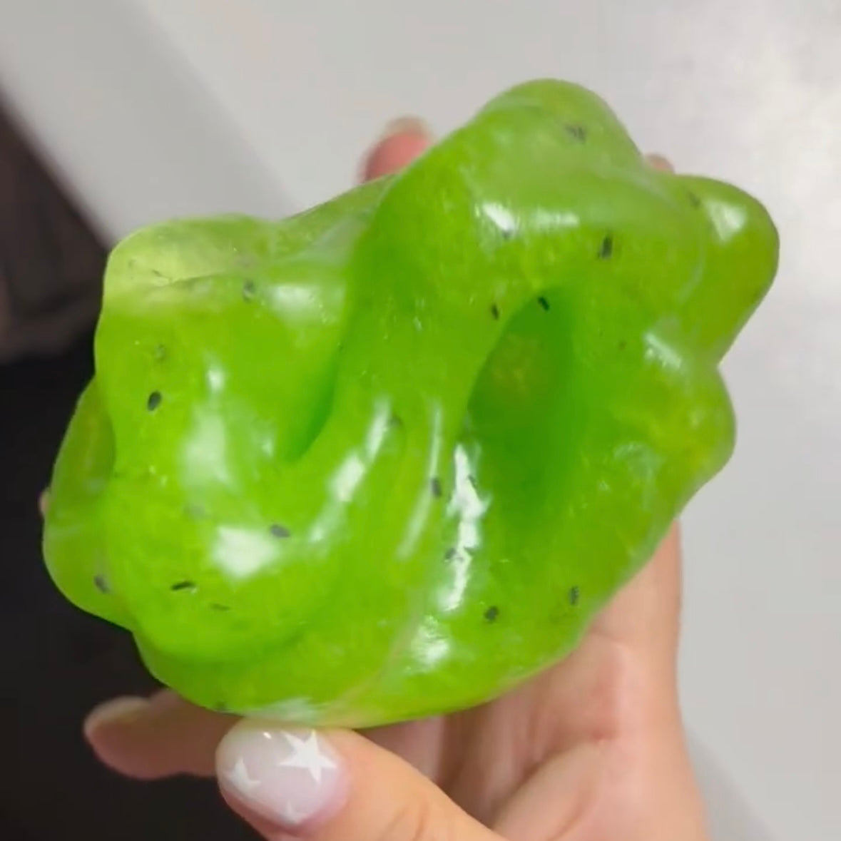 Kiwi Fruit Handmade Crisp Satisfying Sound Stress Ball