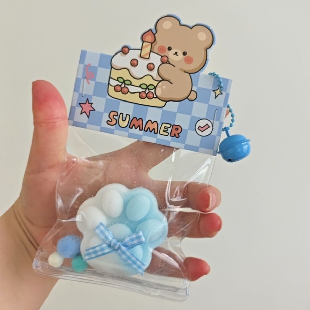 Handmade Silicone Cat's Paw Stress Relief Taba Squishy Toy