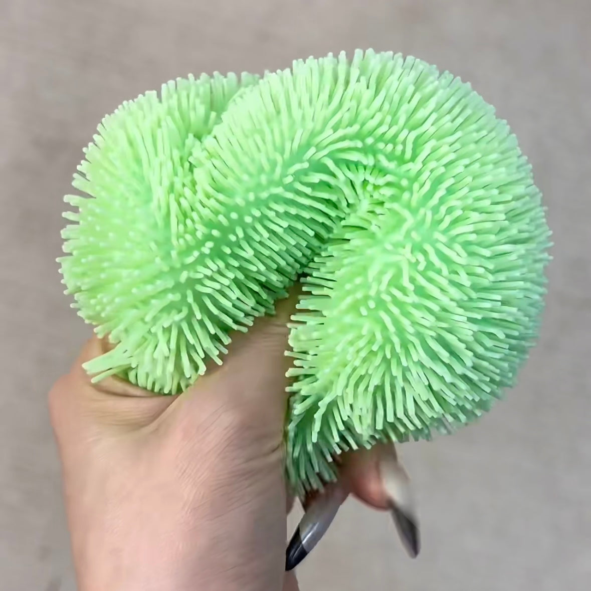 Crisp Satisfying Sound Fluffy Ball Handmade Stress Ball