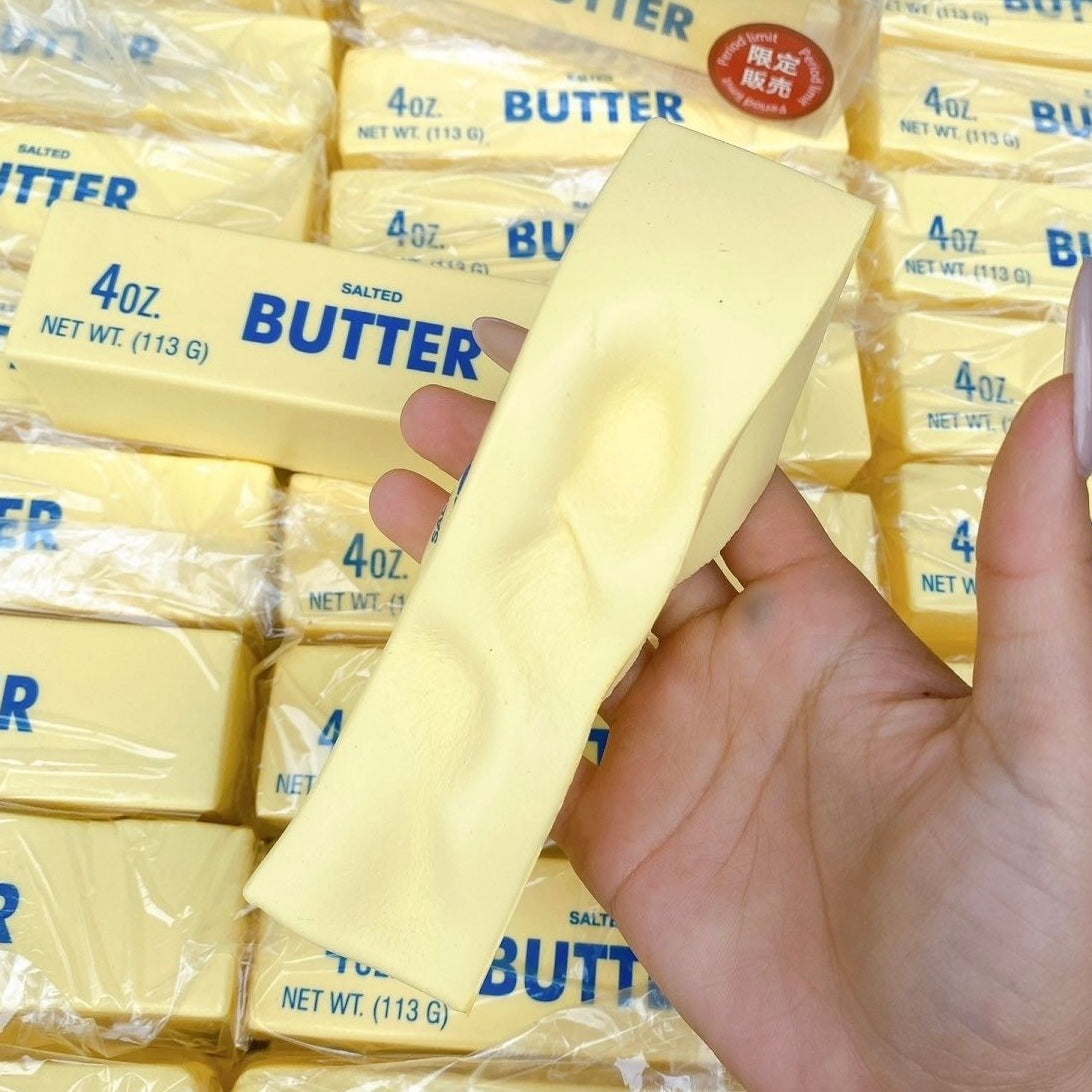 Slow Rising Squishy Butter Stick Stress Relief Decompression Toy 14*4*4cm