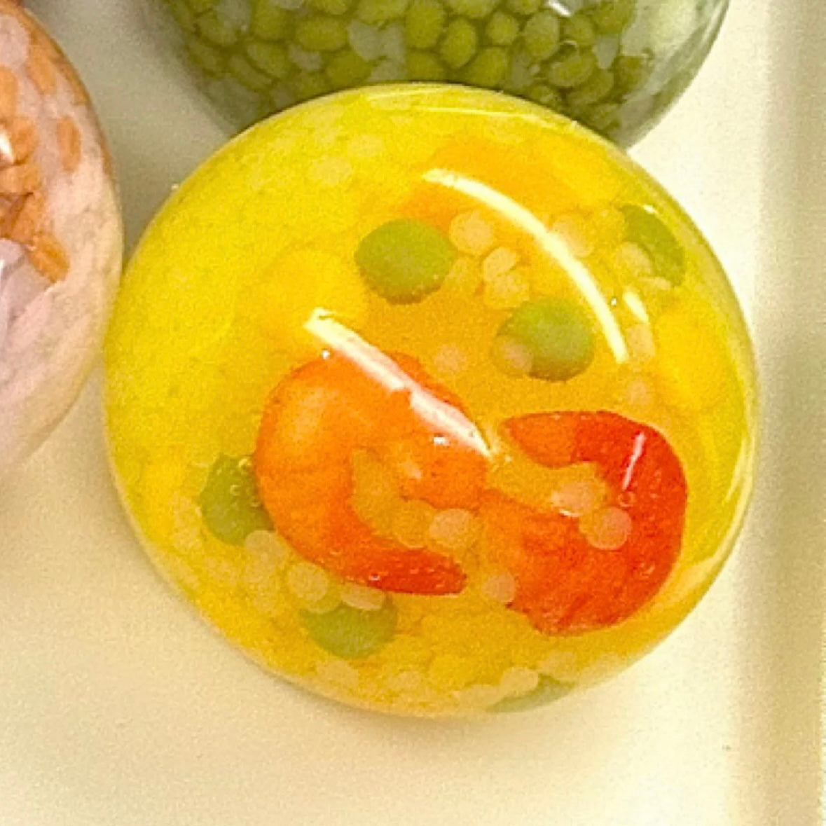 Rice Ball Collection Stress Ball Squishy Stress Relief Decompression Toy - Zip-tie Closure