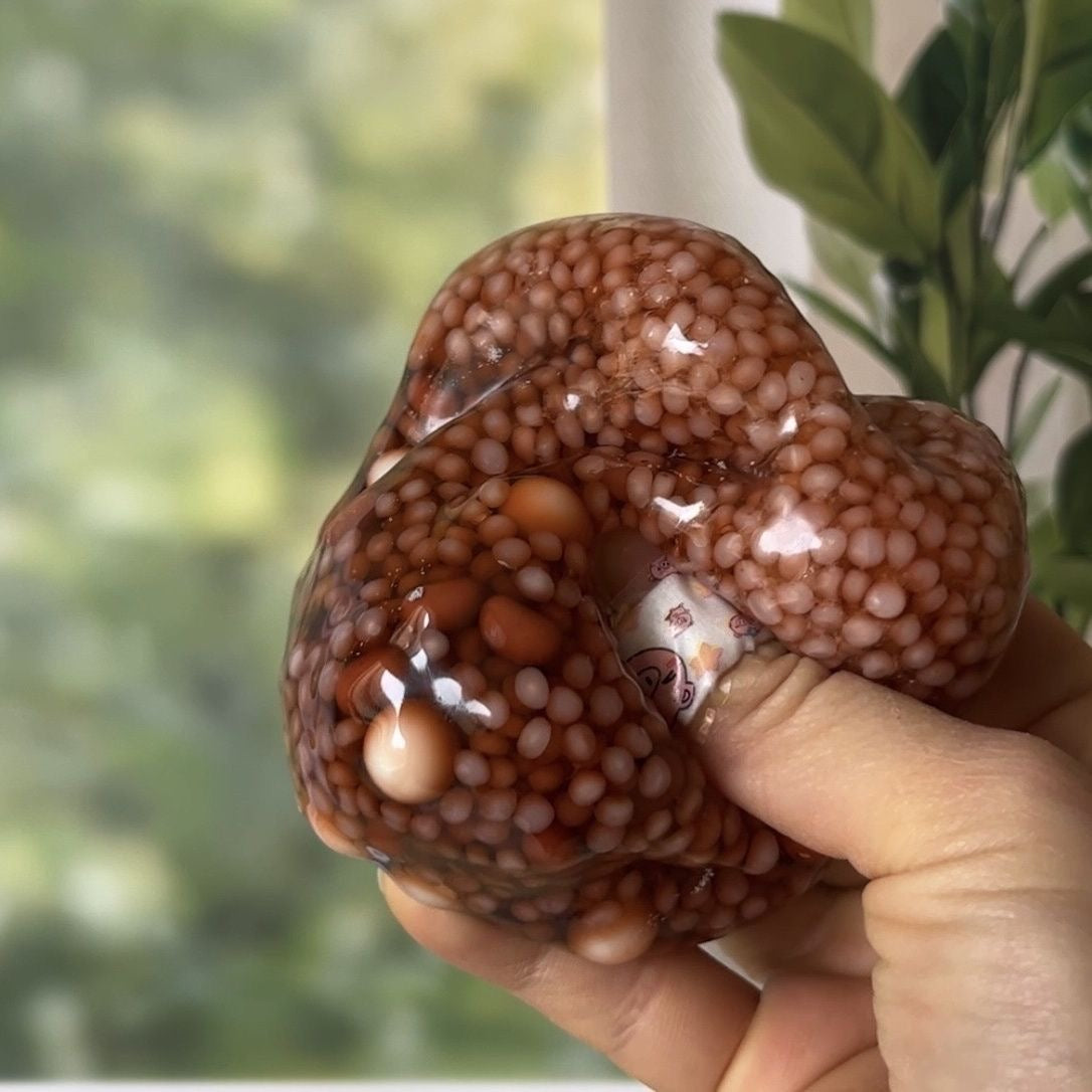 Handmade Red Bean Stress Ball