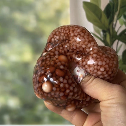 Handmade Red Bean Stress Ball