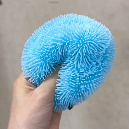 Crisp Satisfying Sound Fluffy Ball Handmade Stress Ball