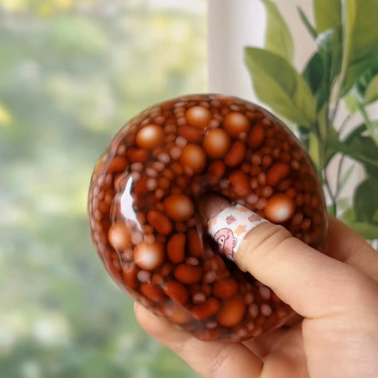 Handmade Red Bean Stress Ball